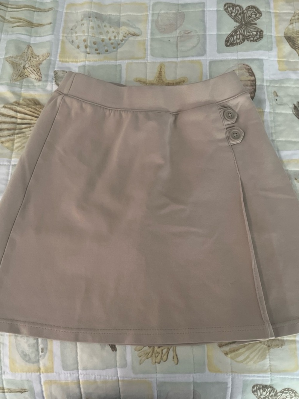 Cat & Jack A-Line Skirt in Light Taupe